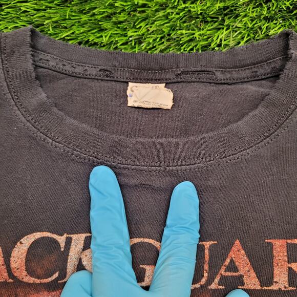 Blackguard Melodic Death Metal Band Tee Boxy Crop Y2K Fit Mens 2XL - Picture 4 of 7